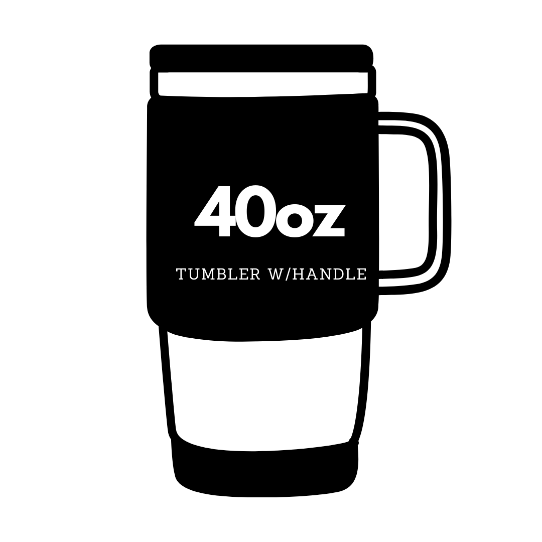 40oz Travel Tumblers w/Handle