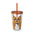 Sipping Kitty- Sunsplash Tumbler with Straw, 16oz