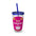 Dunkin Donuts- Inspired DunKings Tumbler with Straw, 16oz
