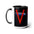 V the TV Mini Series- Two-Tone Coffee Mugs, 15oz
