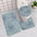 Three-piece  (Toilet Lid Cover, Contour and Memory Foam Rug) *2-3 Week Delivery*