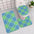 Plaid- Three-piece toilet (Toilet Lid Cover, Contour and Memory Foam Rug) *2-3 Week Delivery*