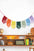 Rainbow Fringe Macrame Banner By Creationsx2