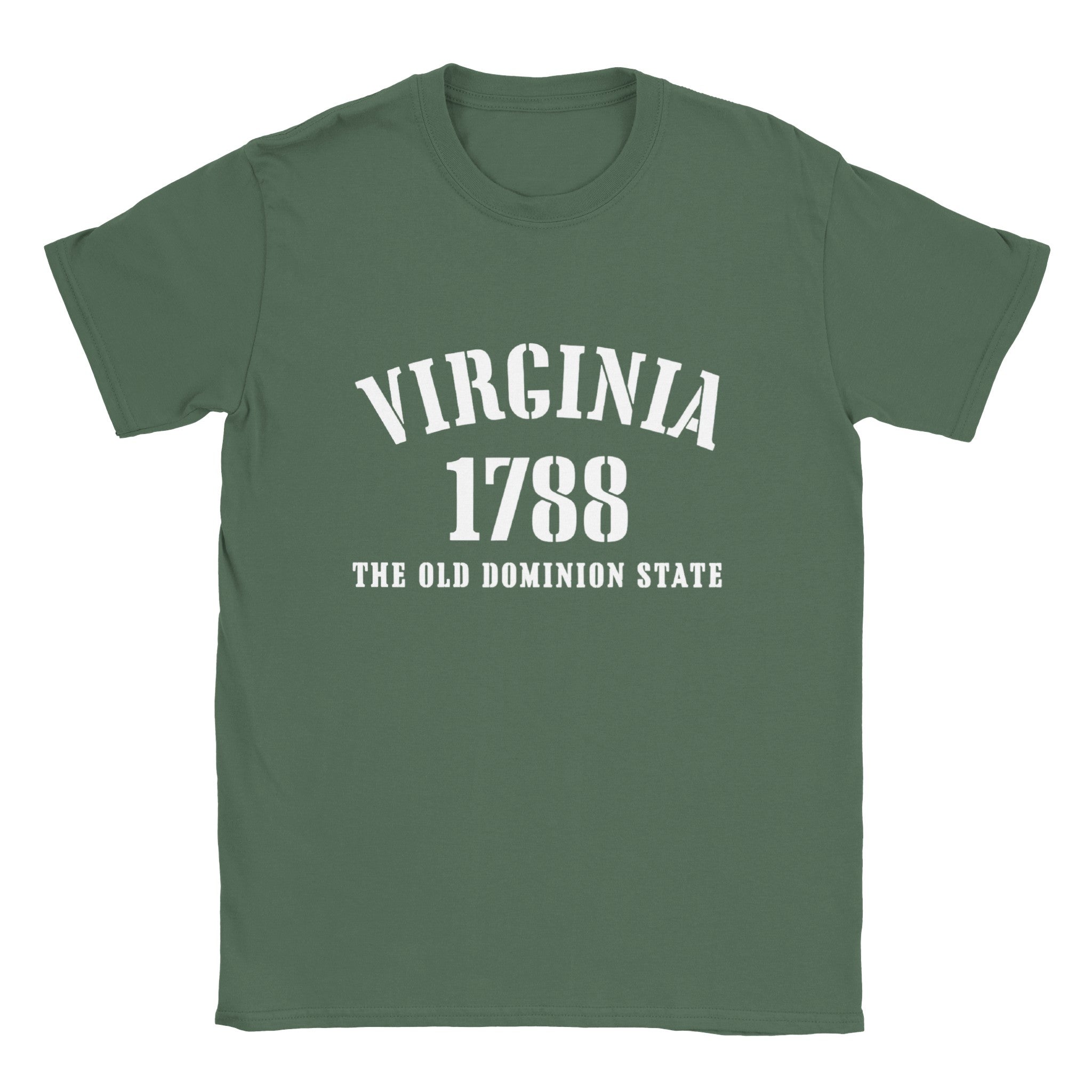 Virginia- Classic Unisex Crewneck States T-shirt - Creations by Chris and Carlos
