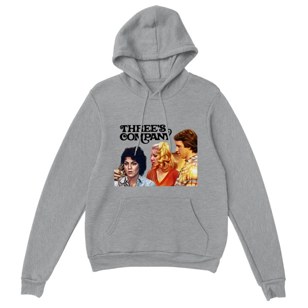Three's Company 70's TV Show- Classic Unisex Pullover Hoodie - Creations by Chris and Carlos