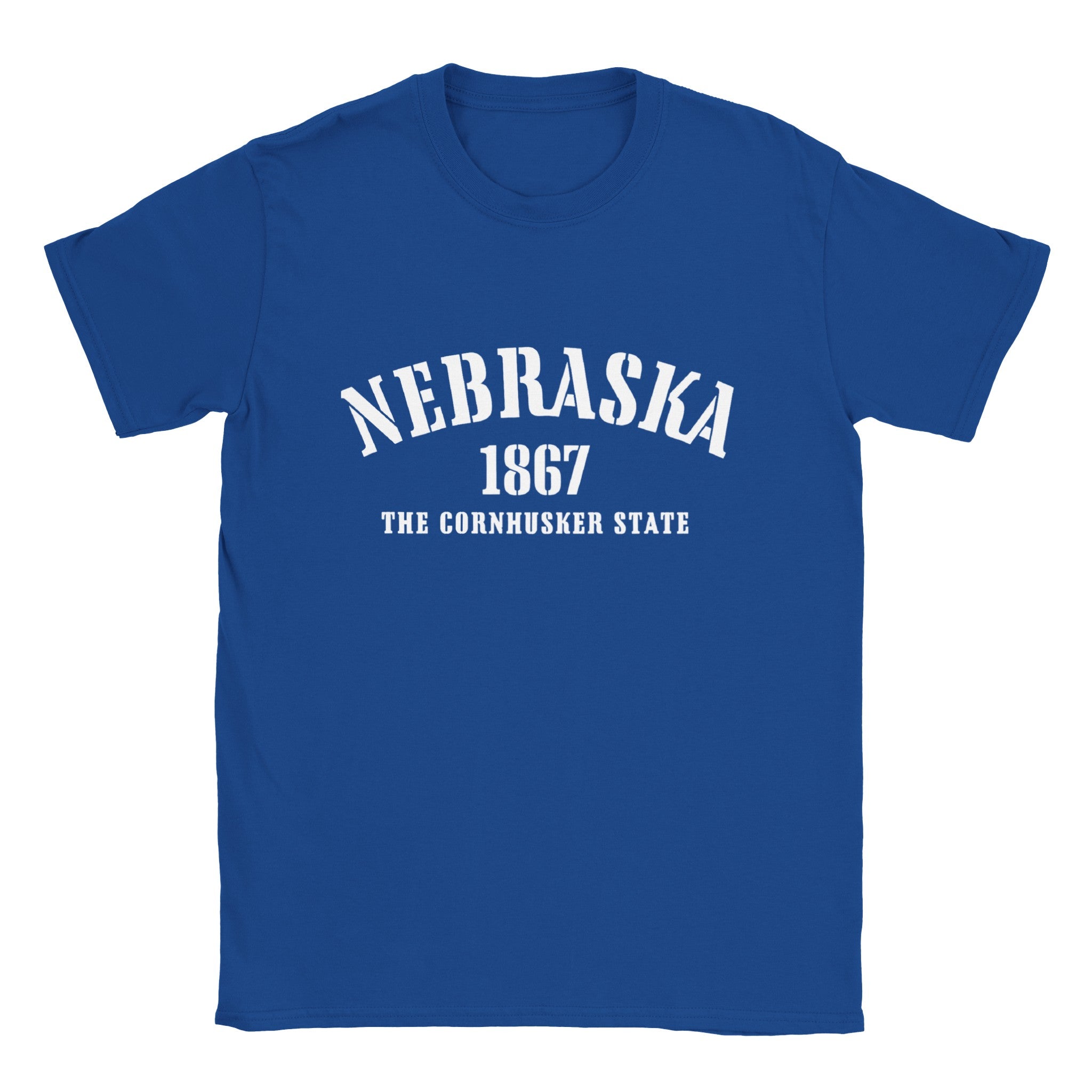 Nebraska- Classic Unisex Crewneck States T-shirt - Creations by Chris and Carlos