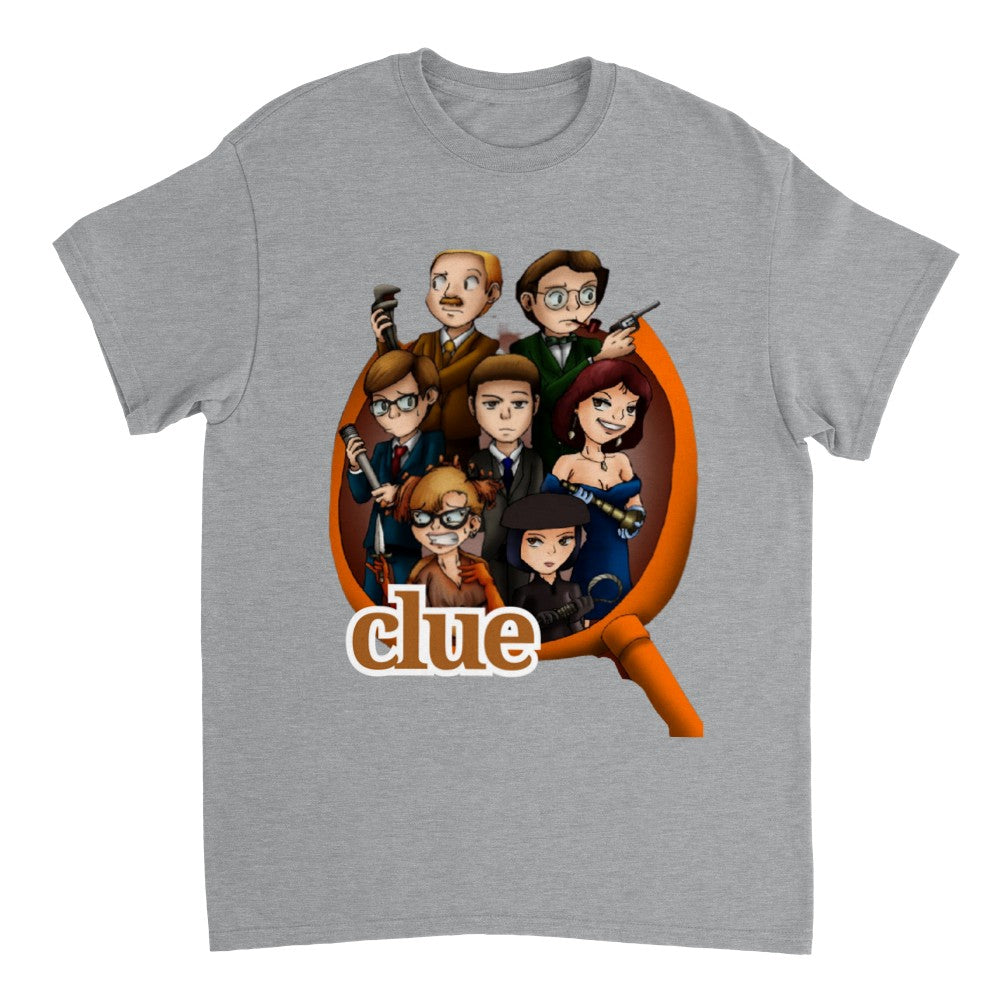 Clue Movie- Heavyweight Unisex Crewneck T-shirt - Creations by Chris and Carlos