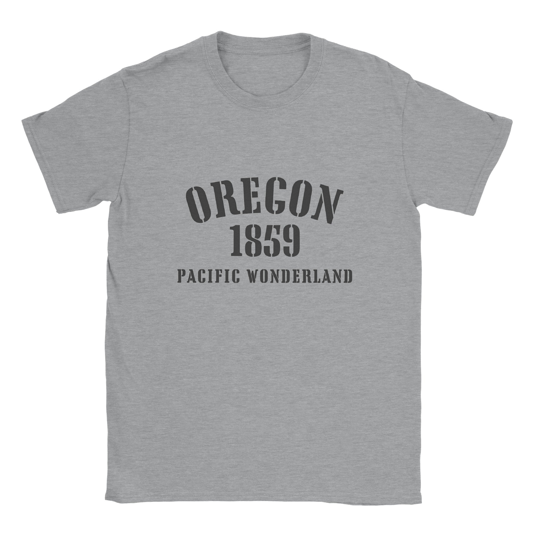 Oregon- Classic Unisex Crewneck States T-shirt - Creations by Chris and Carlos