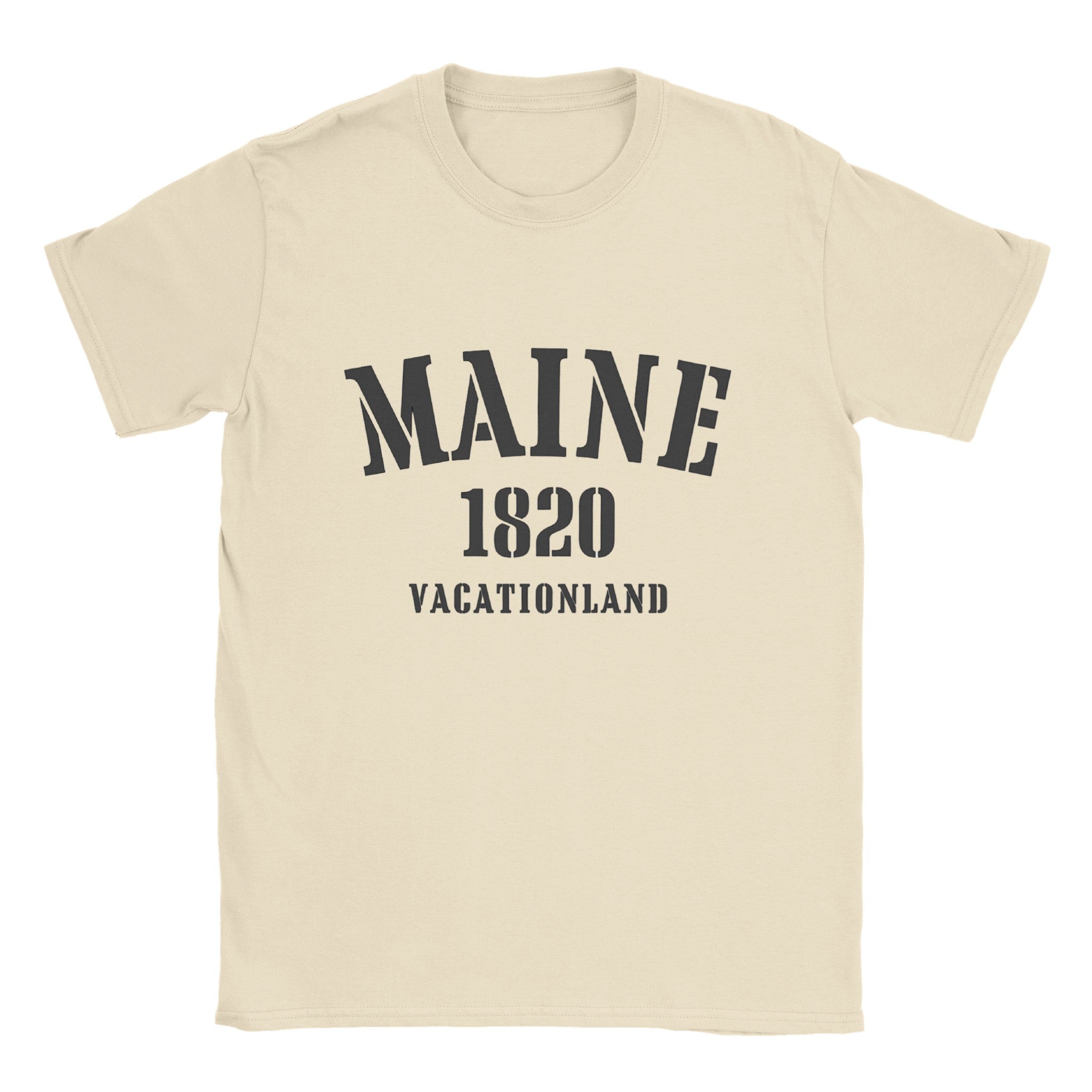 Maine- Classic Unisex Crewneck States T-shirt - Creations by Chris and Carlos