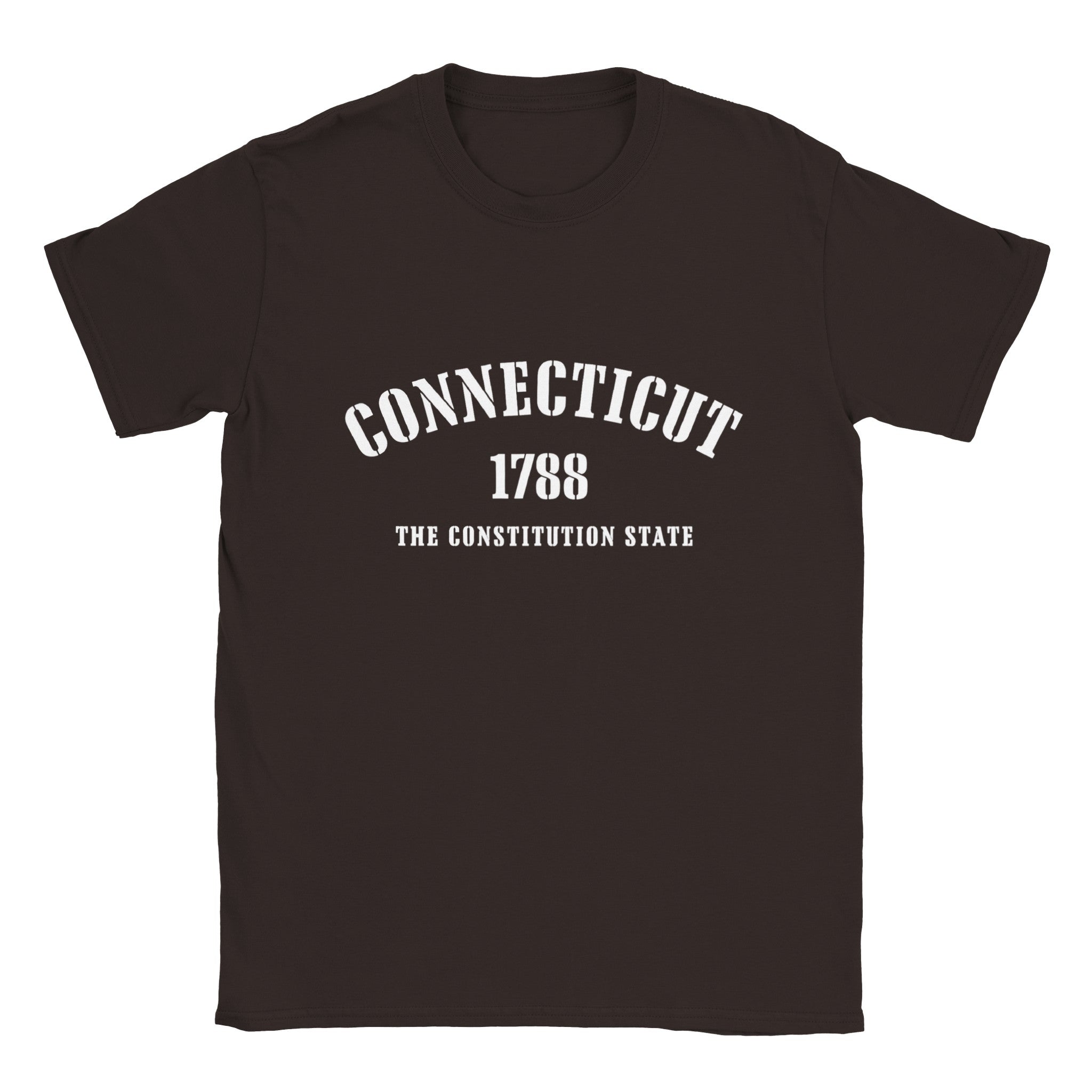 Connecticut- Classic Unisex Crewneck States T-shirt - Creations by Chris and Carlos
