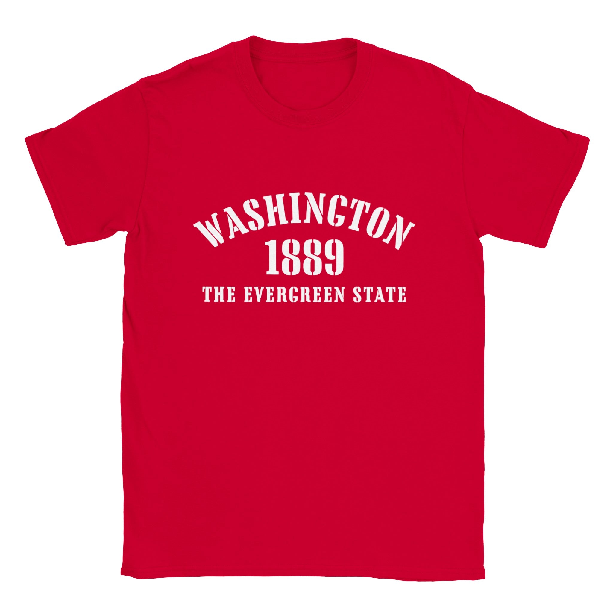 Washington- Classic Unisex Crewneck States T-shirt - Creations by Chris and Carlos