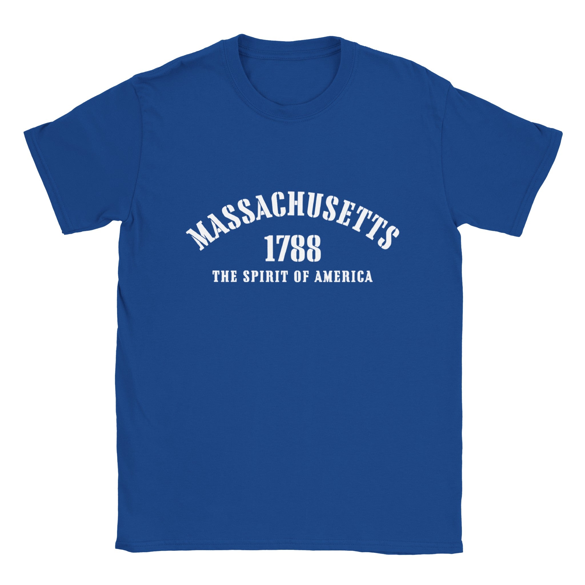 Massachusetts- Classic Unisex Crewneck States T-shirt - Creations by Chris and Carlos