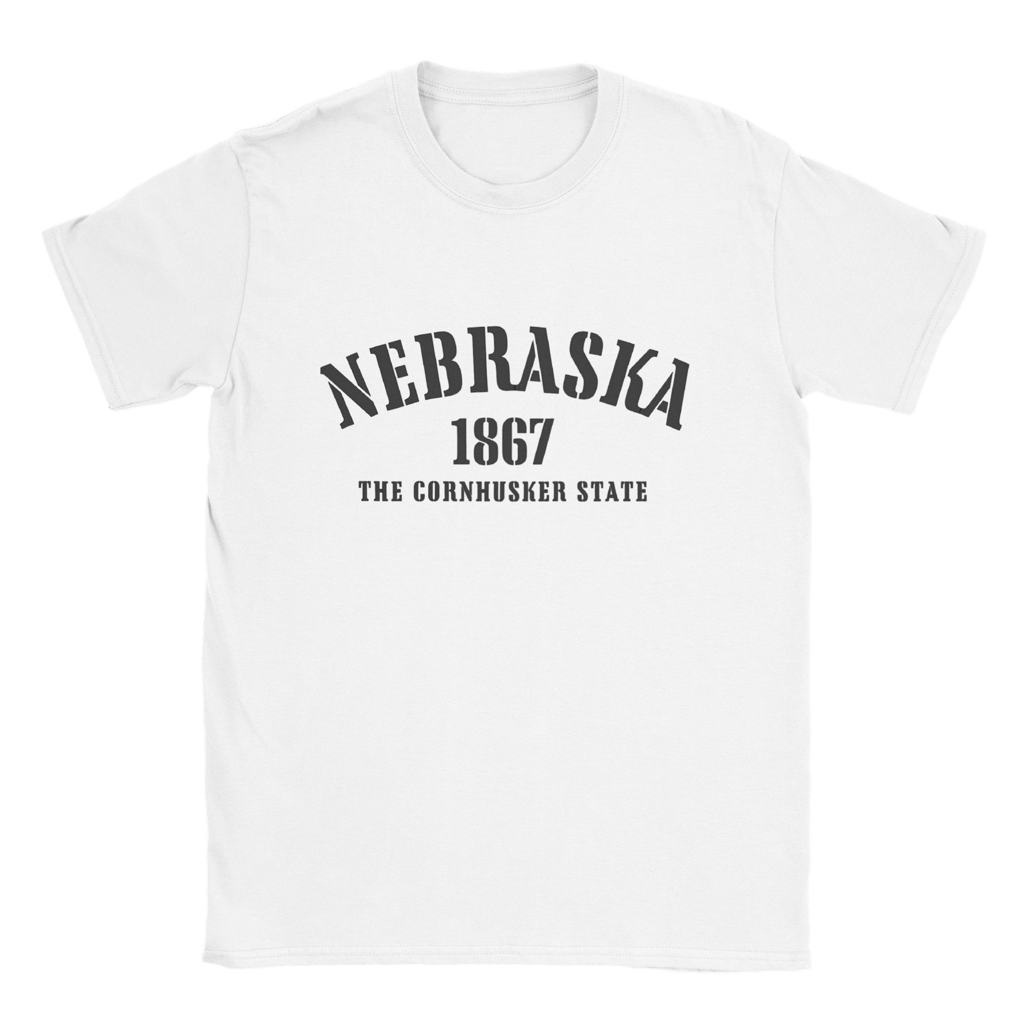 Nebraska- Classic Unisex Crewneck States T-shirt - Creations by Chris and Carlos