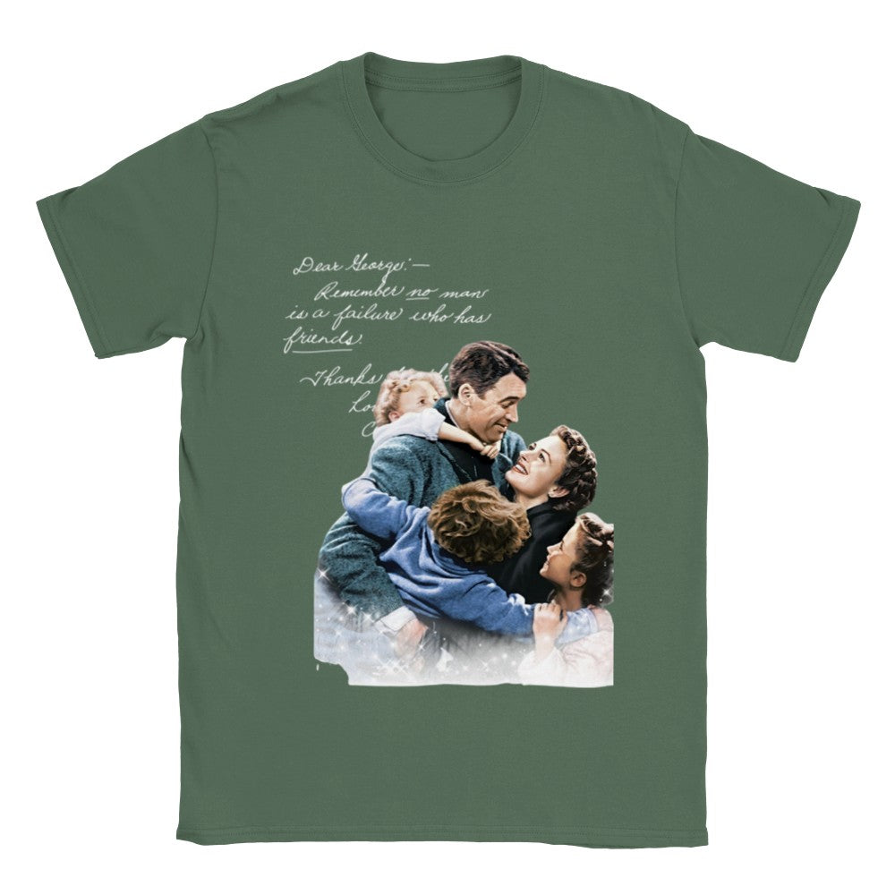 It's a Wonderful Life- Classic Unisex Crewneck T-shirt - Creations by Chris and Carlos