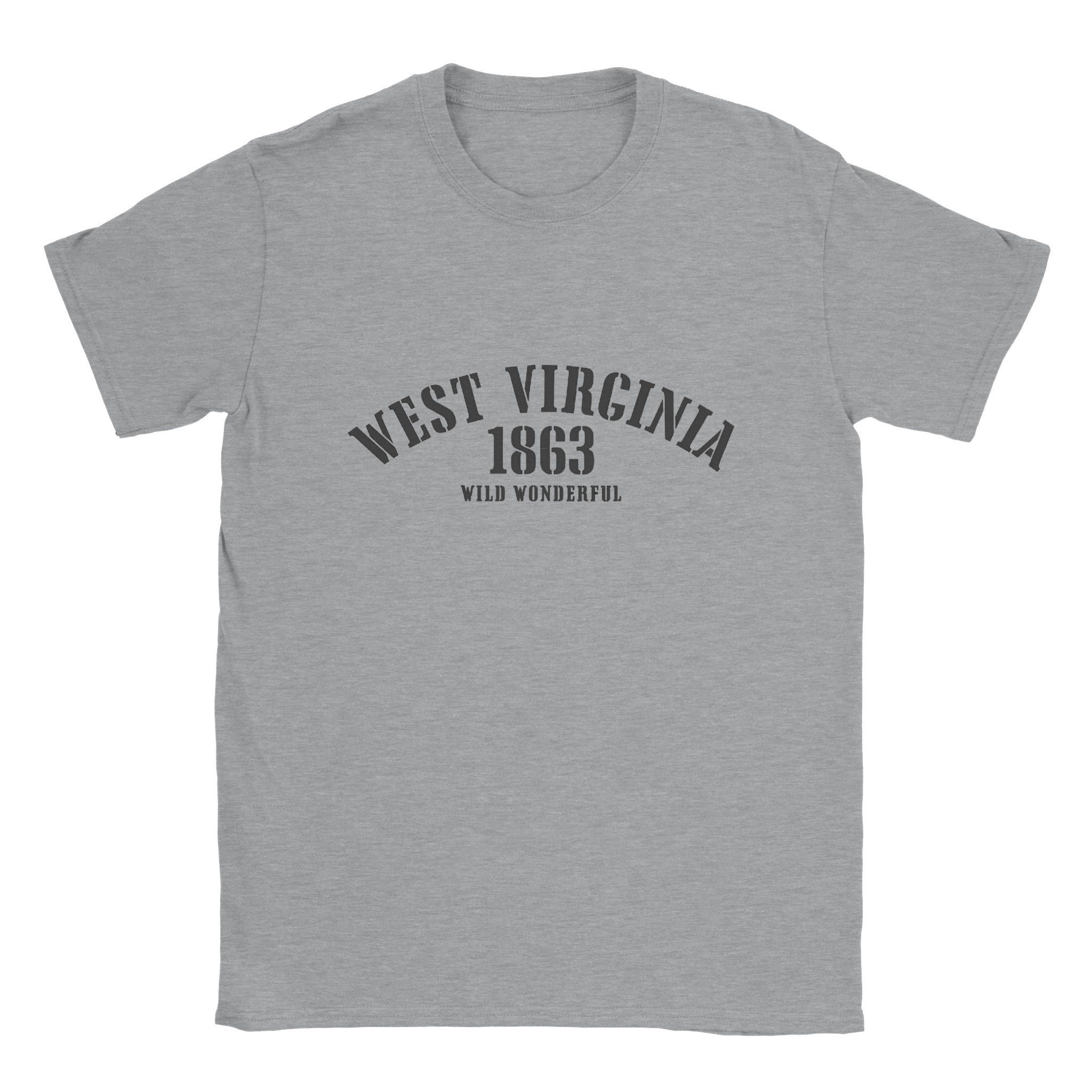 West Virginia- Classic Unisex Crewneck States T-shirt - Creations by Chris and Carlos