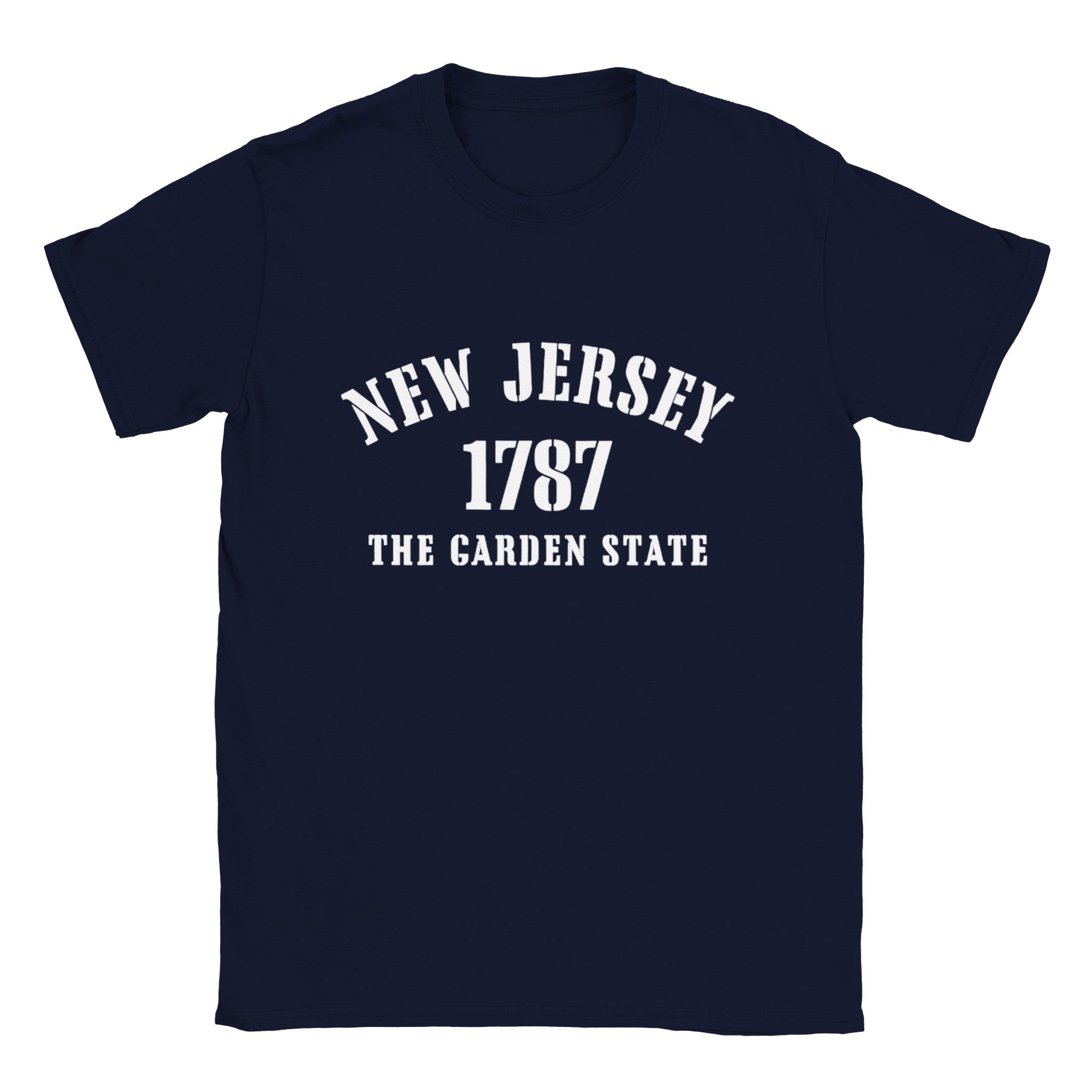 New Jersey- Classic Unisex Crewneck States T-shirt - Creations by Chris and Carlos