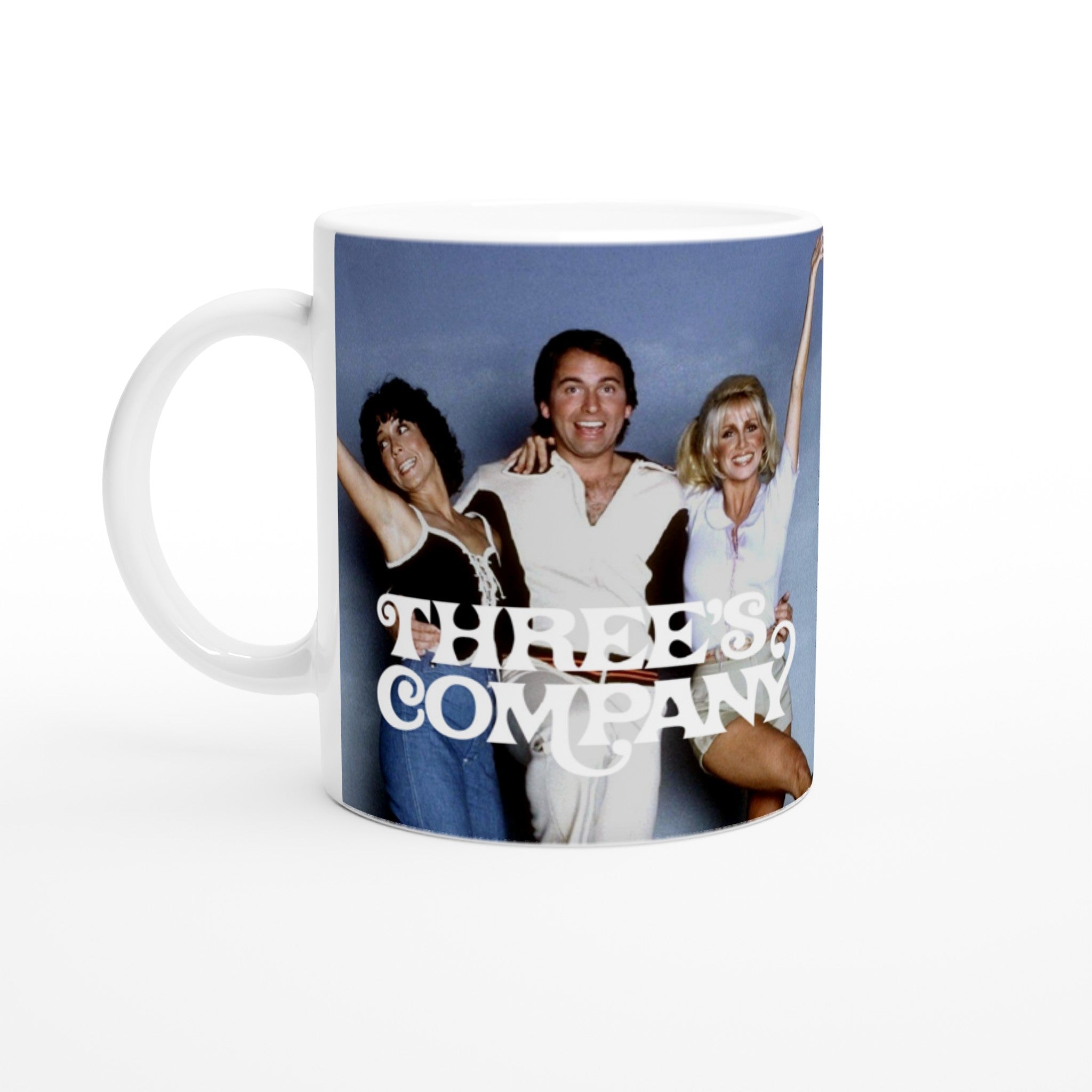 Three's Company 70's TV Show- Mug - Creations by Chris and Carlos