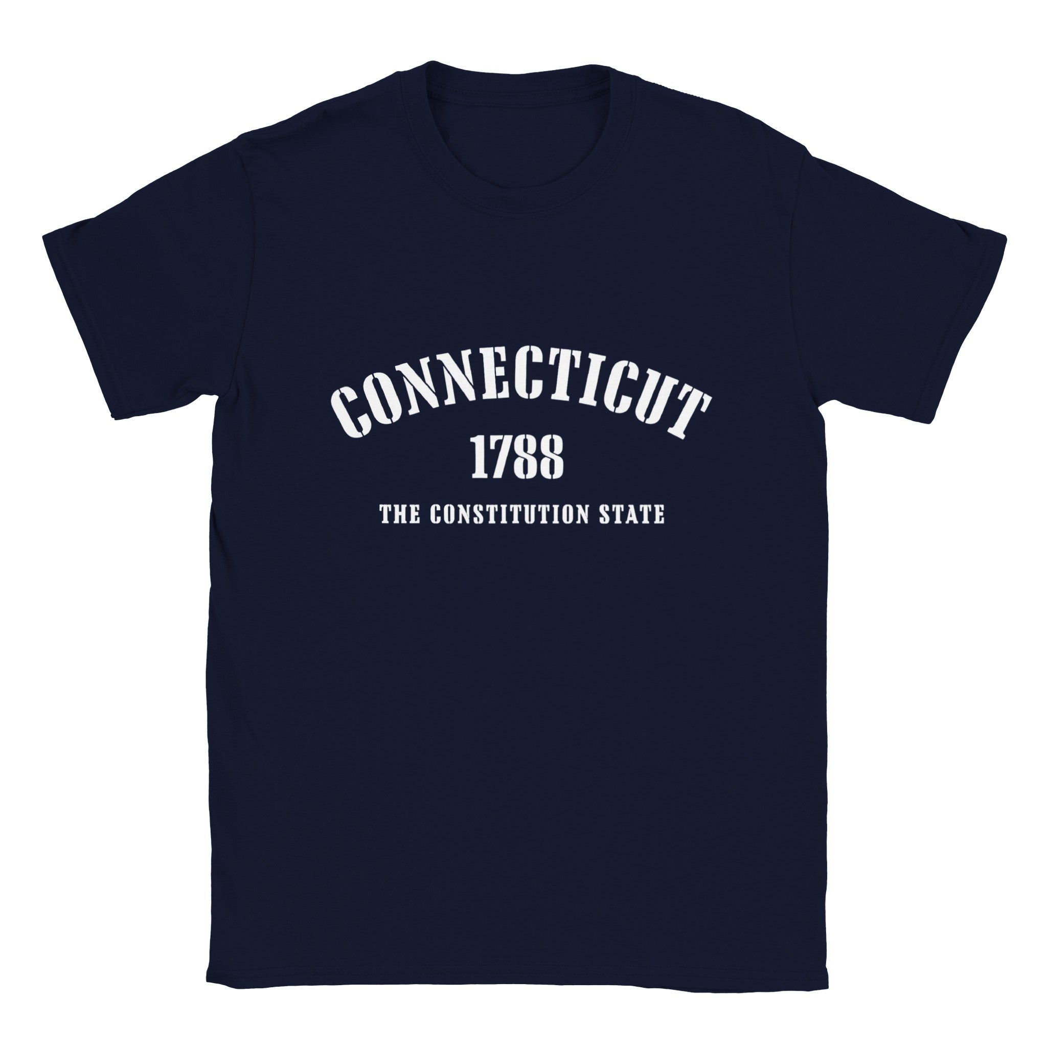 Connecticut- Classic Unisex Crewneck States T-shirt - Creations by Chris and Carlos