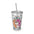 Dunkin Holiday Sunsplash Tumbler with Straw, 16oz Inspired Design