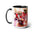 The 49'ers- Tazas de café de dos tonos, 15 oz