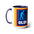 OLDI- Two-Tone Coffee Mugs, 15oz