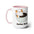 Coffee Break- Tazas de café de dos tonos, 15 oz