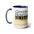 GH- Tazas de café bicolor del 60 aniversario del Hospital General, 15 oz
