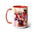 The 49'ers- Tazas de café de dos tonos, 15 oz