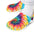 Tie Dye- EVA Foam Rubber Shoes (AOP)