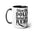 Diva like Dolly Rebel like Reba- Two-Tone Coffee Mugs, 15oz