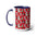 Holiday Pets- Two-Tone Coffee Mugs, 15oz