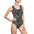 The White Lotus Collection Saxon Serenity Tropical Monkeys Women's One-Piece Swimsuit - Classic Beachwear