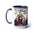 Mary Tyler Moore 70's TV Show- Two-Tone Coffee Mugs, 15oz