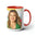 The Kelly Clarkson Show- Tazas de café de dos tonos, 15 oz