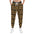 Coach Inspired Brown Jogger Pants