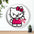 Hello Kitty- Wall Clock