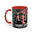 Donald Trump 2024 Accent Coffee Mug (11, 15oz)