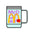 Mc Donald's Collection- Coffee Mug Tumbler, 15oz