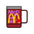 Mc Donald's Collection- Coffee Mug Tumbler, 15oz