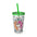 Dunkin Holiday Sunsplash Tumbler with Straw, 16oz Inspired Design