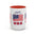 Vote in the USA Accent Coffee Mug (11, 15oz)