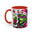 Grinch Merry Grinchmas Accent Coffee Mug (11, 15oz)