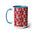 Holiday Pets- Two-Tone Coffee Mugs, 15oz