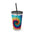 Tie Dye- Sunsplash Tumbler with Straw, 16oz