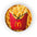 Mc Donald's French Fries Wall Clock