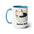 Coffee Break- Tazas de café de dos tonos, 15 oz