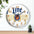 Lite Beer- Wall Clock