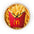 Mc Donald's French Fries Wall Clock