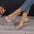 Rhinestone Butterfly Flat Sandals