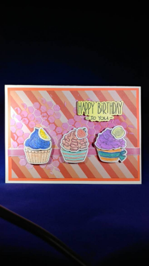 cake- Birthday Card - Creations by Chris and Carlos